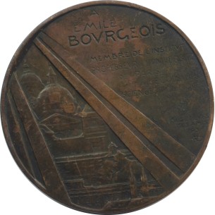Médaille EMILE BOURGEOIS par Dautel 1931 2