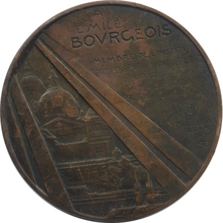 Médaille EMILE BOURGEOIS par Dautel 1931
