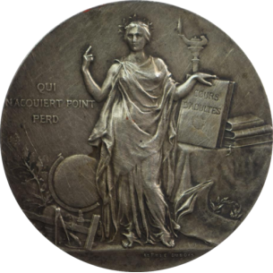 Médaille Ministère de L'INSTRUCTION PUBLIQUE Par A.DUBOIS