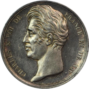 Médaille, CHAMBRE DES DÉPUTÉS, 1826, CHARLES X ROI DE...