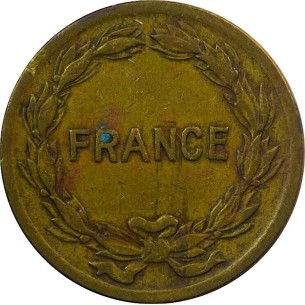 2 Francs  PHILADELPHIE 1944 2