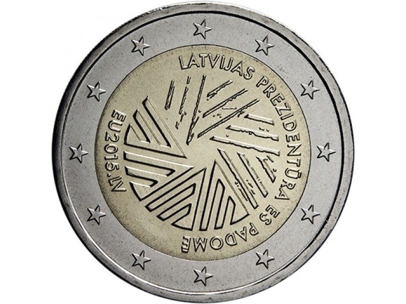 2 Euros com Lettonie 2016 - Présidence lettonne du Conseil de l’Union