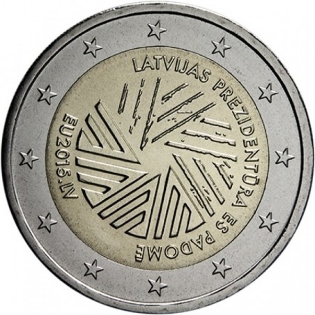 2 Euros com Lettonie 2016 - Présidence lettonne du Conseil de l’Union
