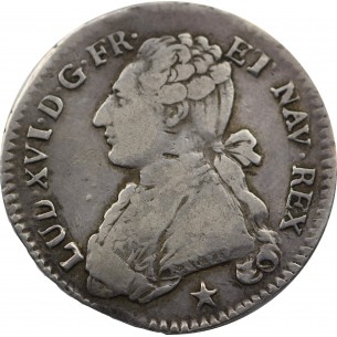 1/5 Écu Louis XVI 1788 Marseille