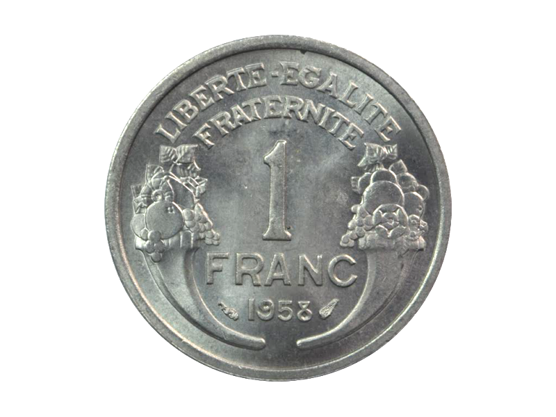 1 Franc MORLON 1958