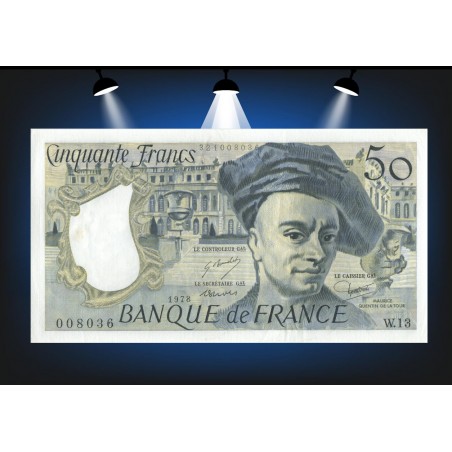 50 Francs Qentin La Tour 1978 F.67.3