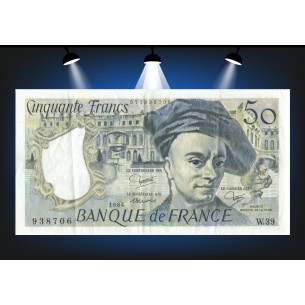 50 Francs QUENTIN LA TOUR 1984 F.67.10   Alphabet...