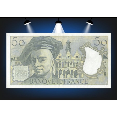 50 Francs QUENTIN LA TOUR 1988 F.67.14  Alphabet Z.50/107952