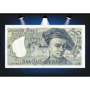 50 Francs QUENTIN LA TOUR 1988 F.67.14  Alphabet Z.50/107952
