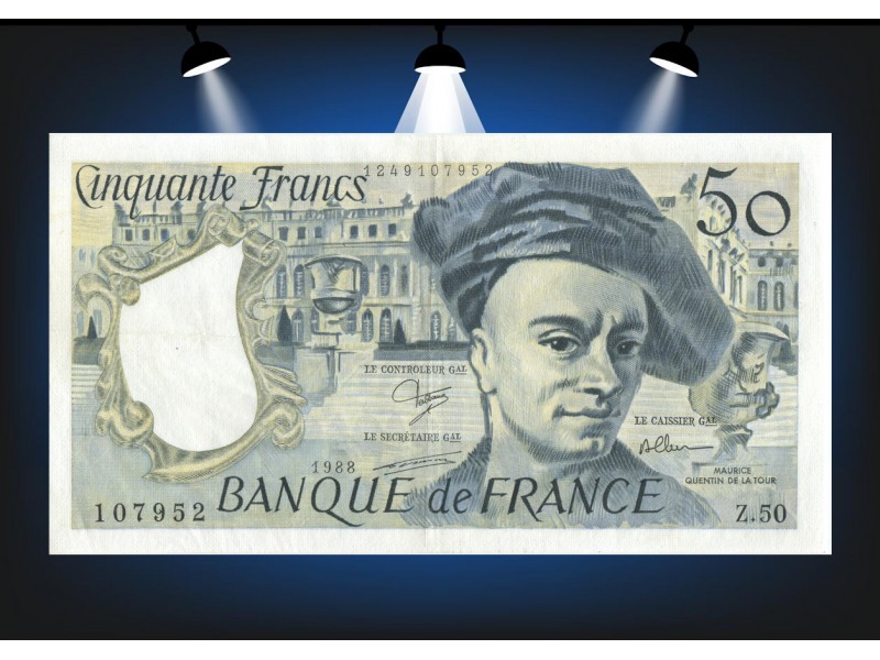 50 Francs QUENTIN LA TOUR 1988 F.67.14  Alphabet Z.50/107952