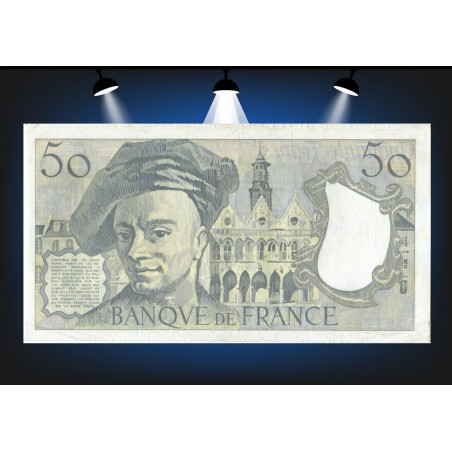 50 Francs QUENTIN LA TOUR 1989 F.67.15   Alphabet R.57/527294