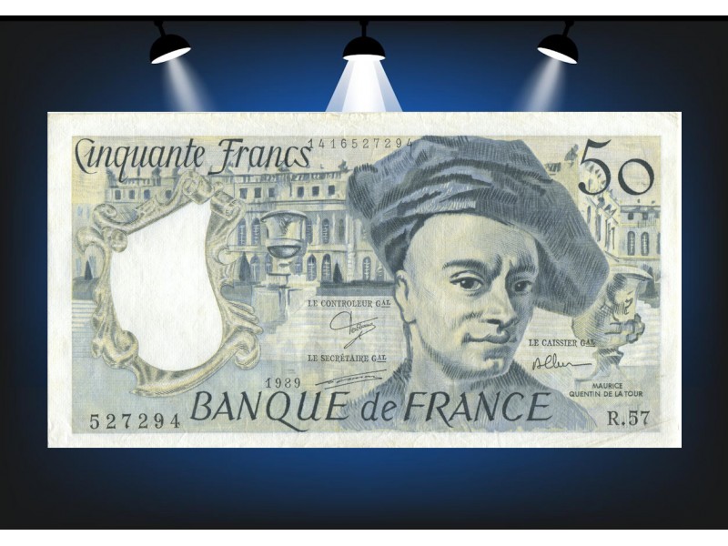 50 Francs QUENTIN LA TOUR 1989 F.67.15   Alphabet R.57/527294