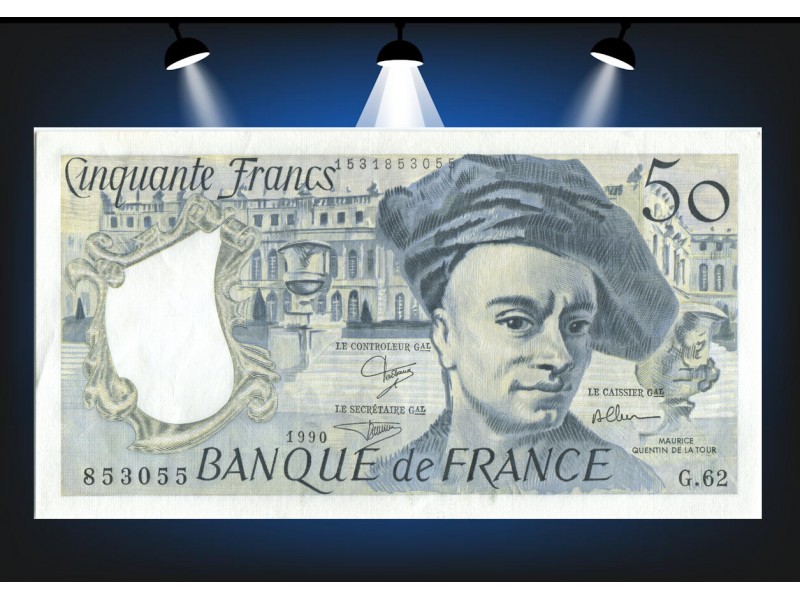 50 Francs QUENTIN LA TOUR 1990 F.67.16  Alphabet  G.62/853055