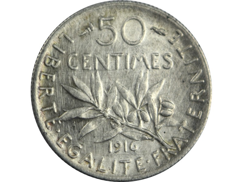 50 Centimes SEMEUSE 1916