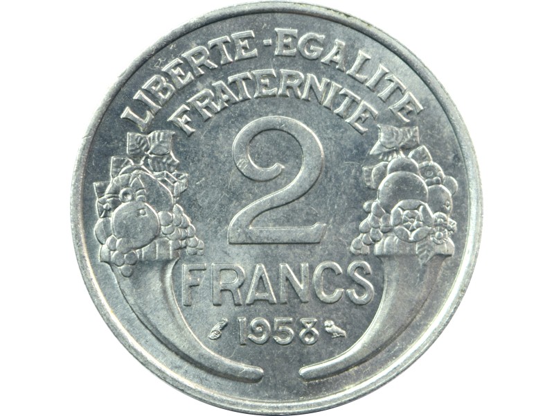 2 Franc MORLON 1958