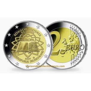 2 Euros ALLEMAGNE 2007 Atelier A Traité de Rome