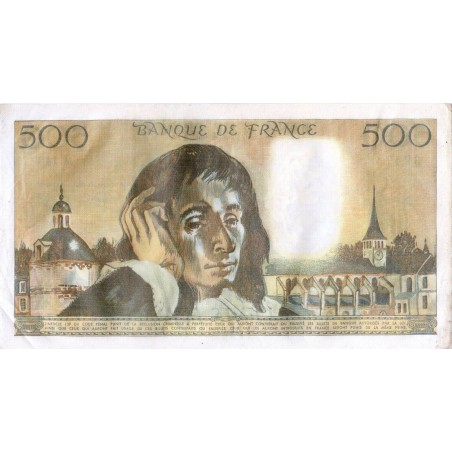500 FRANCS PASCAL 1981