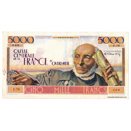 ST. PIERRE & MIQUELON Billet 5000 FRANCS P.35