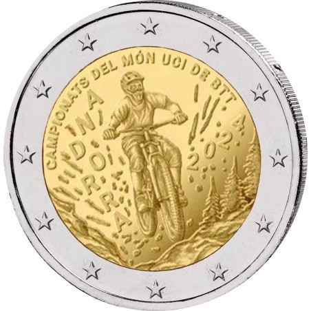 2 Euros ANDORRE 2024 Championnat du monde du VTT
