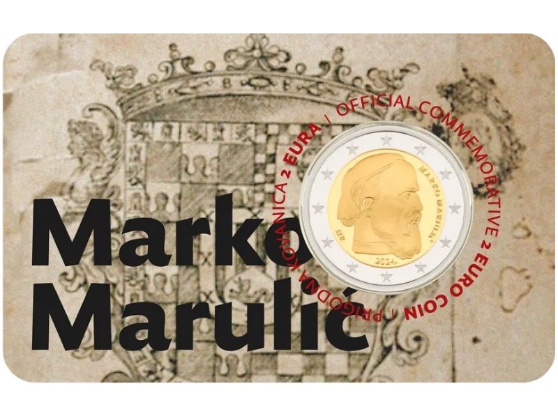 2 Euros Croatie 2024, Mark Marulic