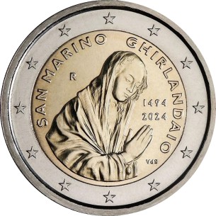 2 Euros SAINT MARIN 2024 BU - Ghirlandaio 2