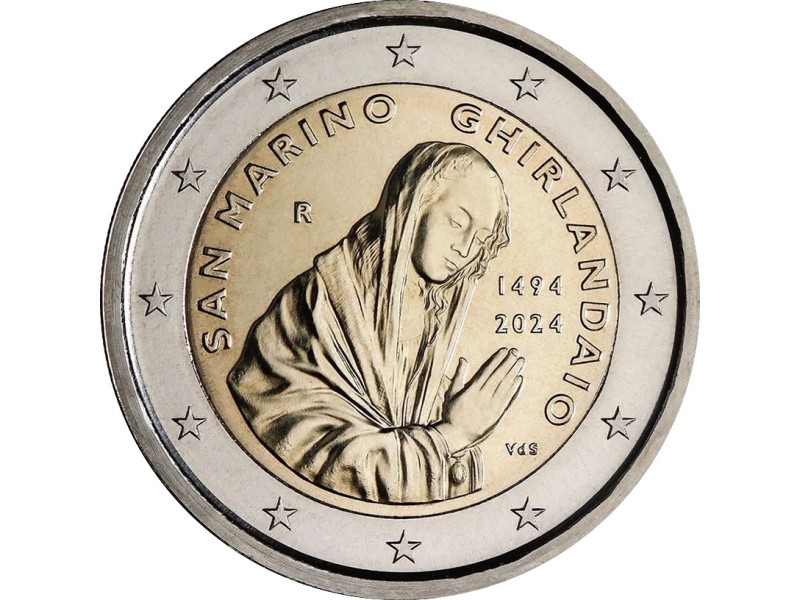 2 Euros SAINT MARIN 2024 BU - Ghirlandaio
