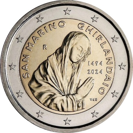 2 Euros SAINT MARIN 2024 BU - Ghirlandaio