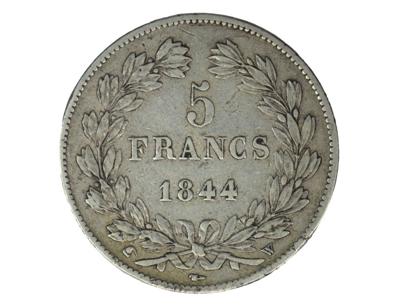 5 Francs PHILIPPE I 1844 Lille