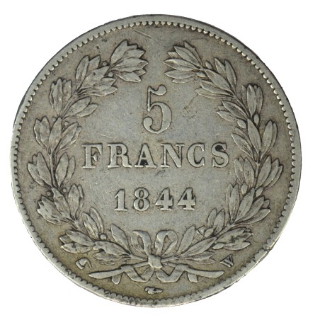 5 Francs PHILIPPE I 1844 Lille