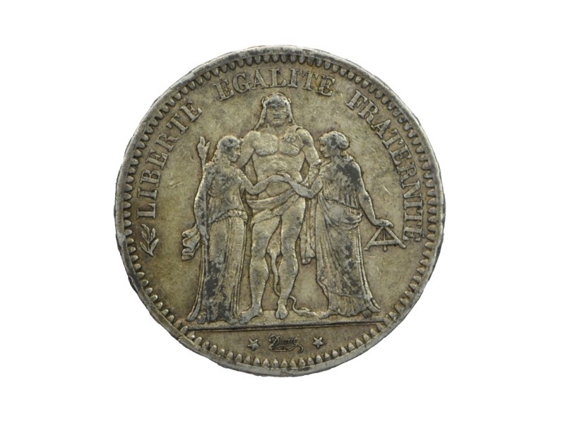 5 Francs HERCULE 1873 PARIS