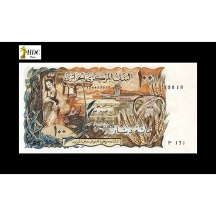 100 Dinars Algérie 1970 P.128b