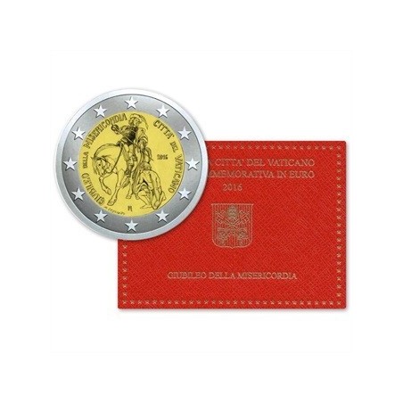 2 Euro Vatican 2016 BU  ( Jubilé de la Miséricorde )