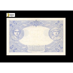 20 Francs Bleu FRANCE 1913 F.10.03 2