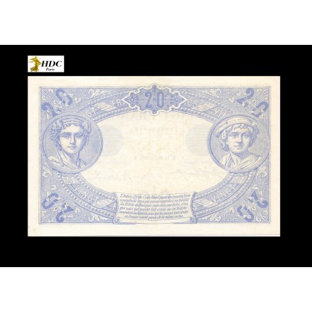 20 Francs BLEU 1913 F.10.03
