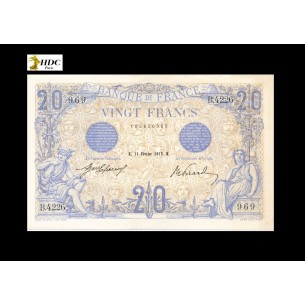 20 Francs Bleu FRANCE 1913 F.10.03