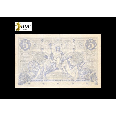 5 Francs NOIR 1872 F.1.9