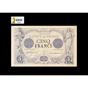 5 Francs NOIR 1873 F.1.18