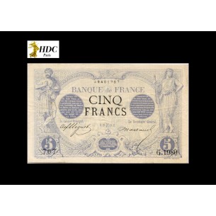 5 Francs NOIR 1873 F.1.15