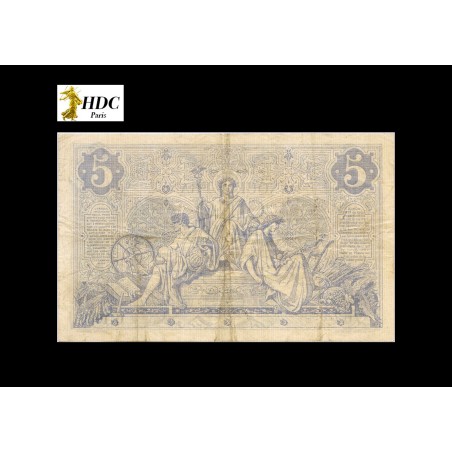 5 Francs NOIR 1873 F.1.15