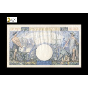 1000 Francs Commerce & Industrie France 1944 F.39.5 2