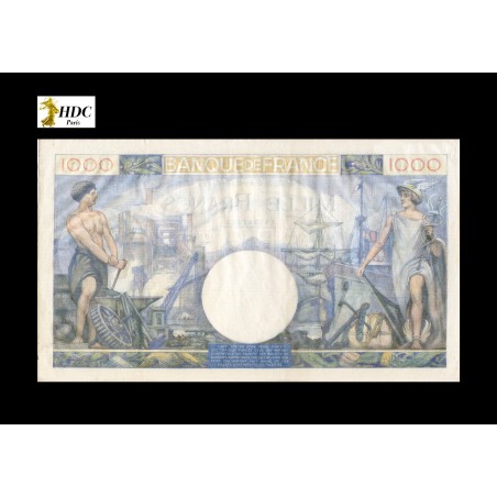 1000 Francs Commerce & Industrie France 1944 F.39.5