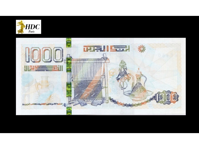 1000 Dinars ALGÉRIE 2018 P.146
