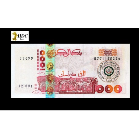 1000 Dinars ALGÉRIE 2005 P.143