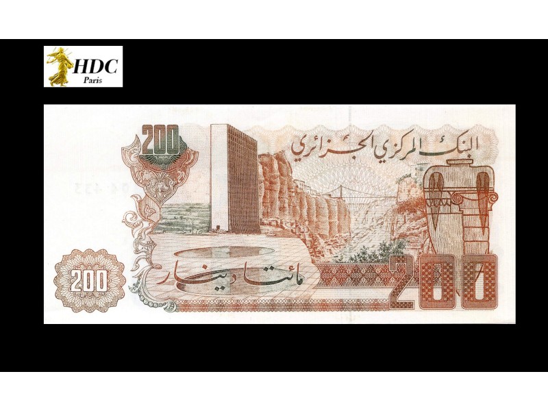200 Dinars Algérie 1983 -P.135
