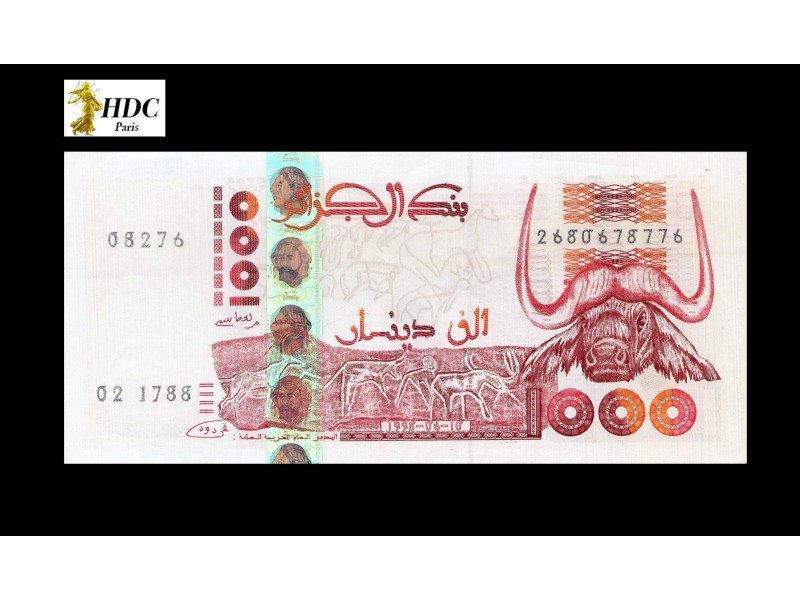 1000 Dinars Algérie 1998 P.142b