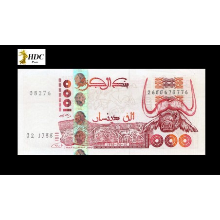 1000 Dinars Algérie 1998 P.142b