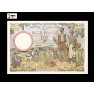 1000 Francs ALGÉRIE 1941 P.86