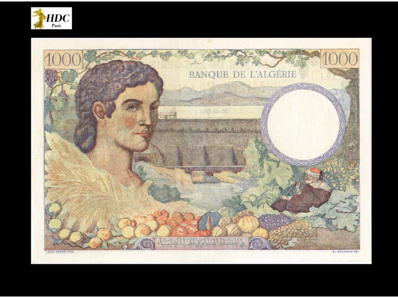 1000 Francs ALGÉRIE 1941 P.86
