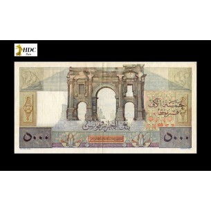 5000 Francs Algérie 1952 P.109b