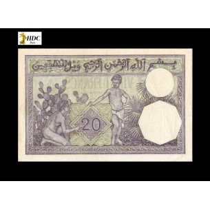 20 Francs ALGÉRIE 1941 P.78c 2